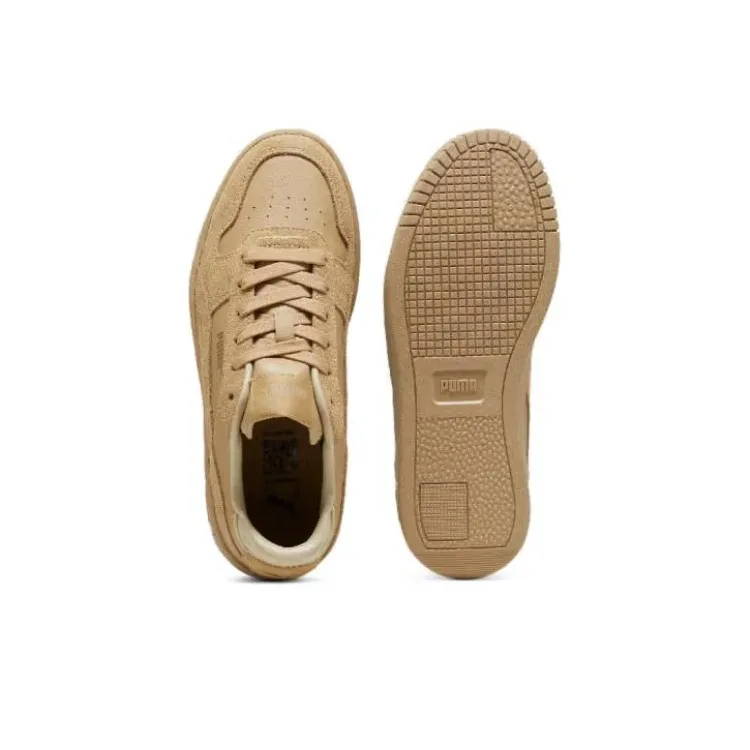 PUMA Anti Slip Wear Resistant Low Top Skateboard Shoes Women's Brown-4