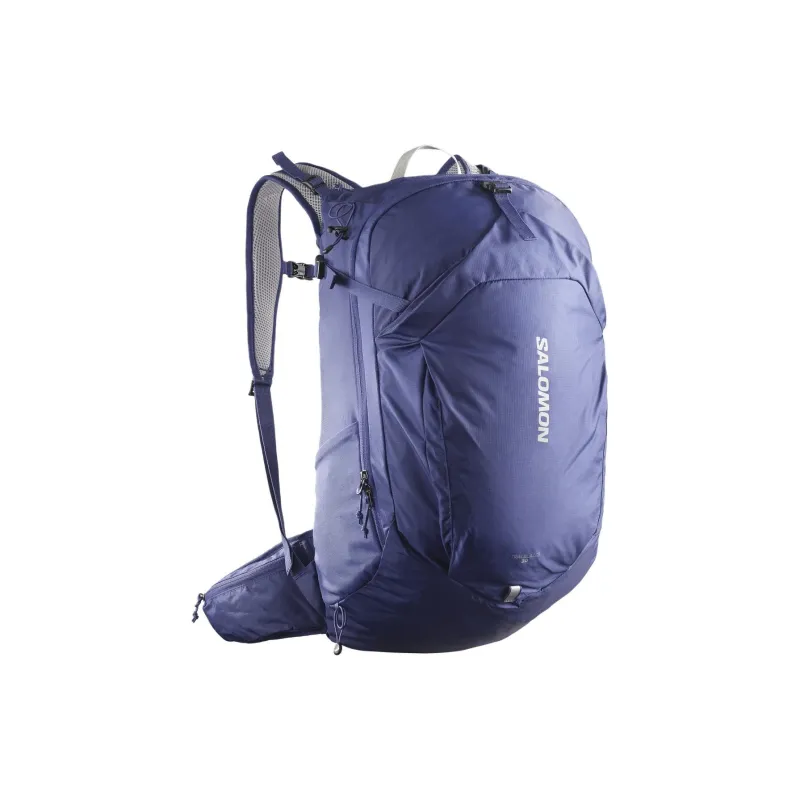 SALOMON Polyamide Outdoor Mountaineering Bag Backpack Unisex Maze Blue & Ghost Gray-0