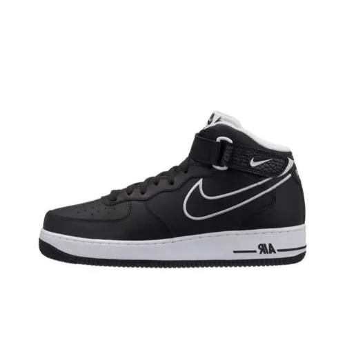 Nike Air Force 1 Mid Leather Black White