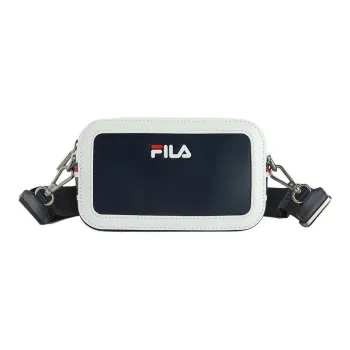 FILA Polyurethane Bonded PU Synthetic Leather Shoulder Bag Crossbody Bag Extra Small Women's Standard White