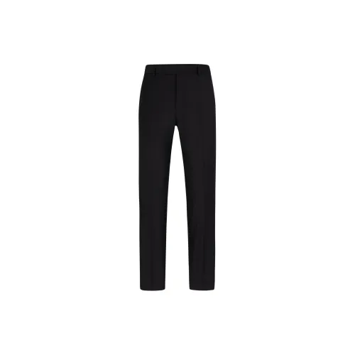 HUGO BOSS Suit Trousers Men Black