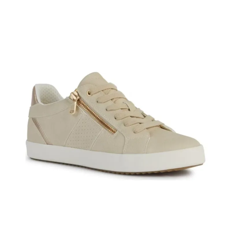 GEOX Low Top Skateboard Shoes Women's Khaki-2