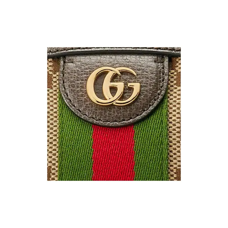 GUCCI Canvas Bag, Shoulder Bag, Crossbody Bag Trumpets Women's Ebony-7