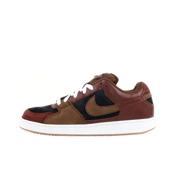 Nike SB Zoom Team Edition Slip-Resistant Cushioning Wear-Resistant Low-Top Skateboard Shoes Unisex Brown