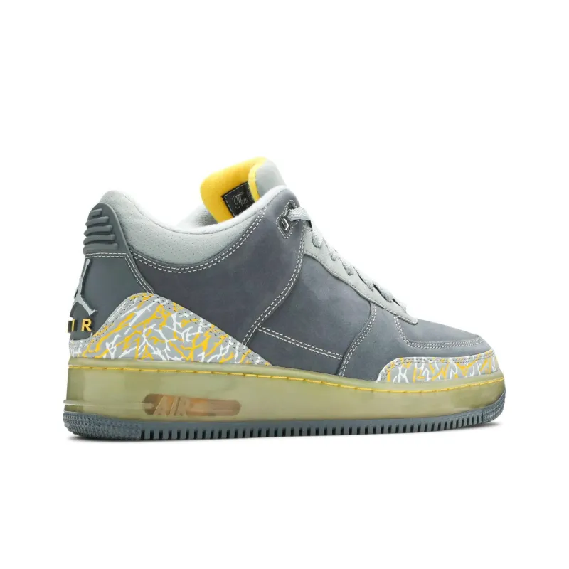 JORDAN Ajf 3 Flint Grey Varsity Maize-2