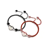 Auspicious and Safe Buckle Bracelets [Couple Set]