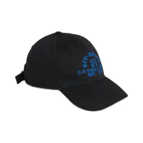 OFF WHITE Logo print Cotton Baseball Cap