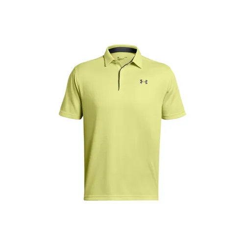 Under Armour Tech Polo Shirts Men Ultrasonic Yellow