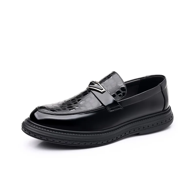JIETEGONGYANG Dress Shoes Men's Black-2