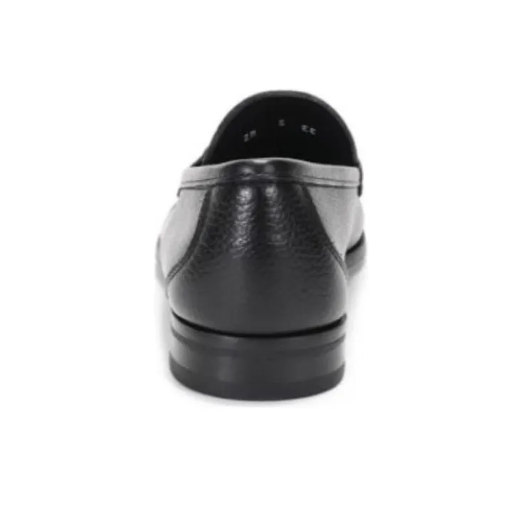FERRAGAMO Gancini-plaque Mocassin Loafers-4