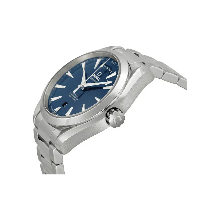 OMEGA AQUA TERRA 150 Meters Automatic Mechanical Movement Men's Watches Watch 41.5mm Blue Dial-1