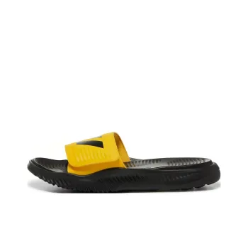 Adidas Alphabounce Slide 'Black Yellow'