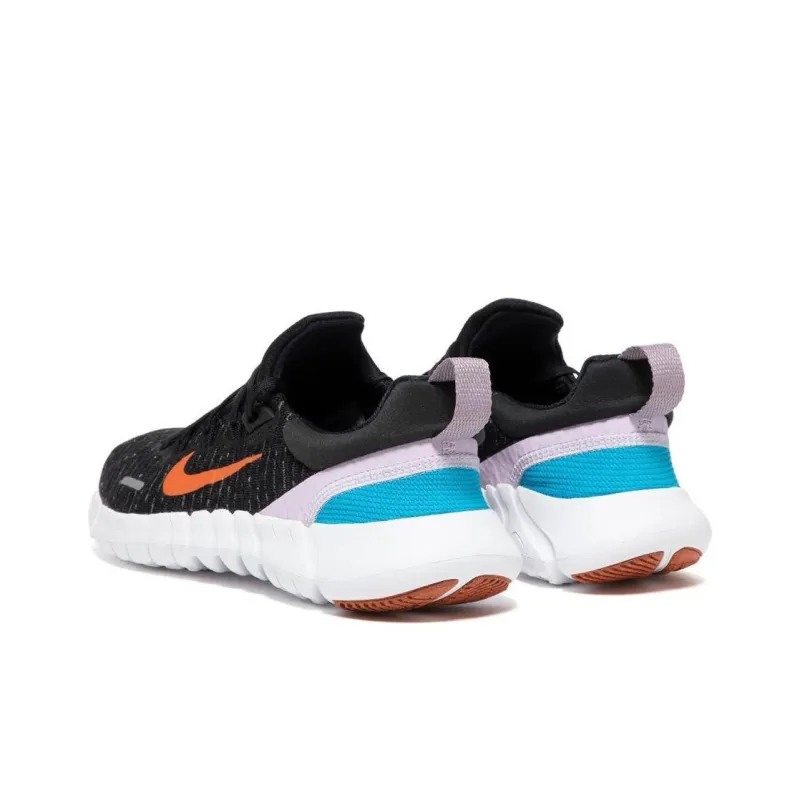 Nike Free Run 5.0 'Black Rush Orange' Women's-3