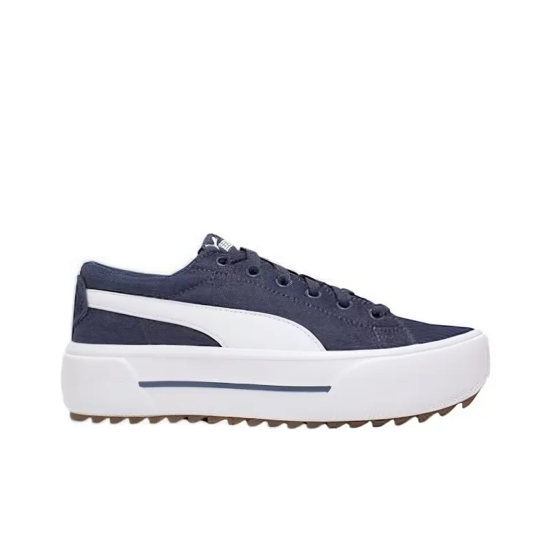 PUMA Kaia Platform Low Top Skateboard Shoes Unisex Blue White-1