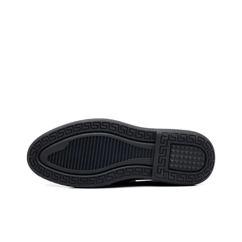 JIETEGONGYANG Dress Shoes Men's Black-5