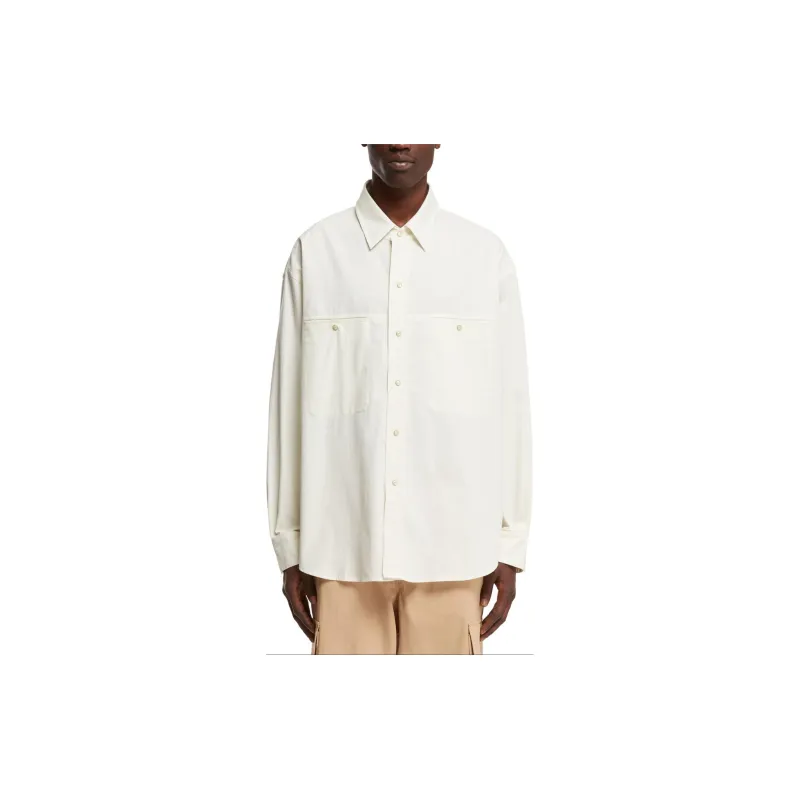 Lemaire Twill Button Up Shirt-1