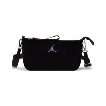 Jordan Corduroy Shoulder Bag Crossbody Bag Regular Women's Black