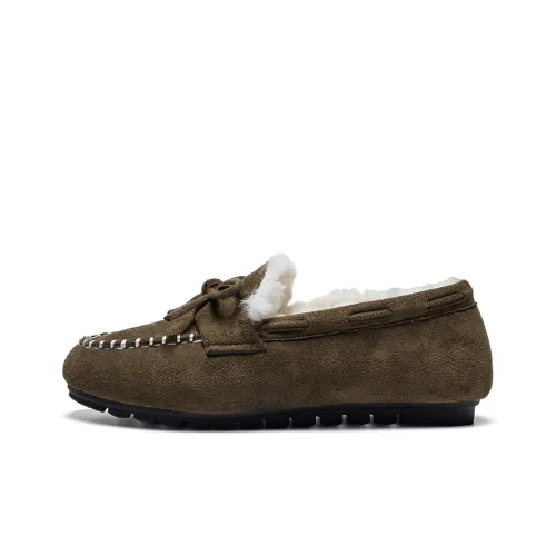 WARRIOR Gommino Loafers Women's Camel