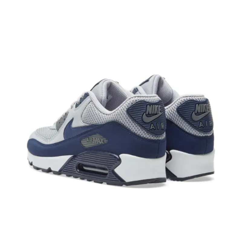 Nike Air Max 90 Essential Grey Binary Blue-4