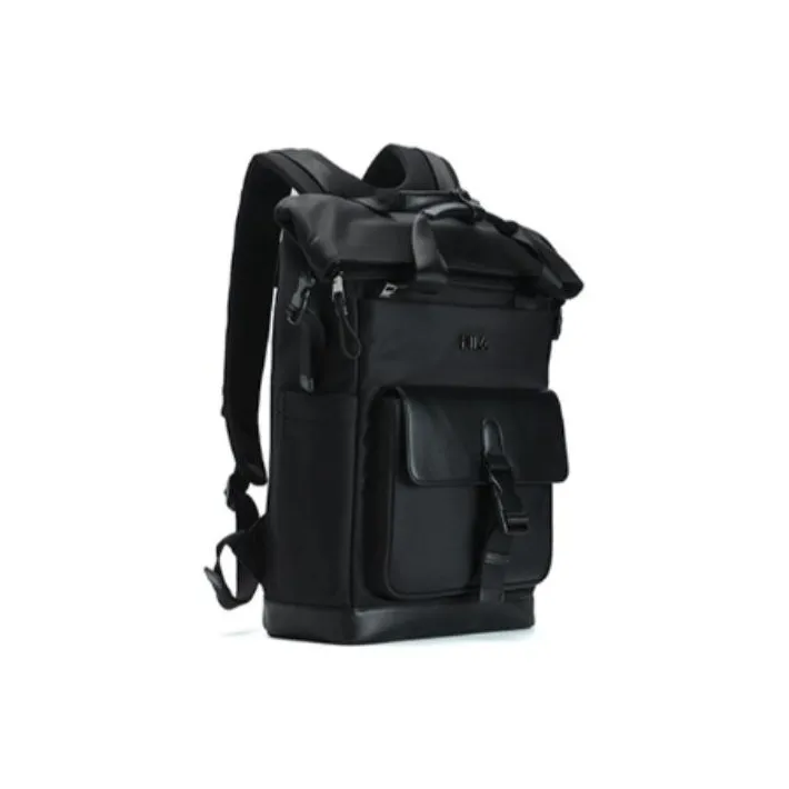 FILA Fabric Backpack Regular Men's Army Green Gray/Jet Black-2