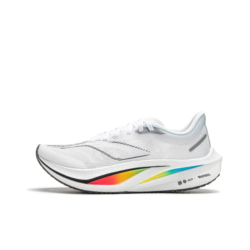 LINING Feidian 4 Challenger Running Shoes Women's Low Top Standard White-0