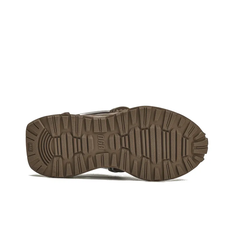 OGR R Line Shuttle Rifter Rift Runner Low Top Chunky Sneakers Unisex Mocha-5