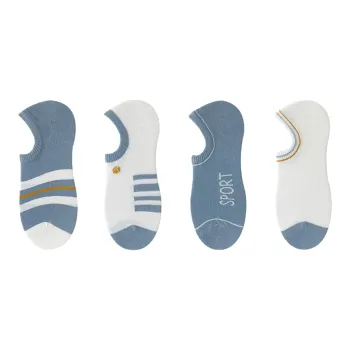 MIIOW No Show Socks Men's 4 Pack