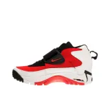 White/Fire Red-Black