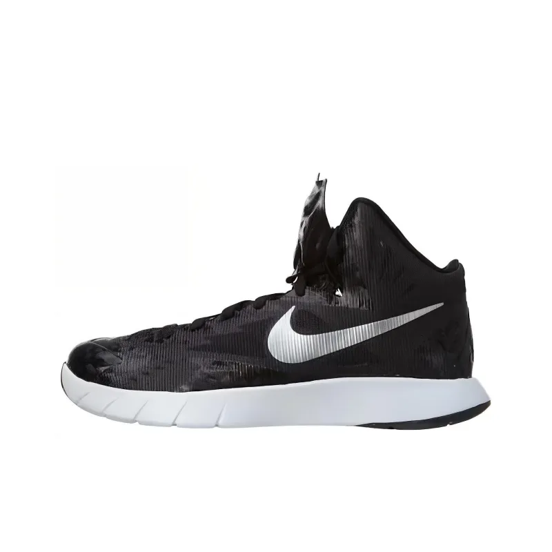 Nike Lunar Hyperquickness Tb Black/Metallic Silver White-0