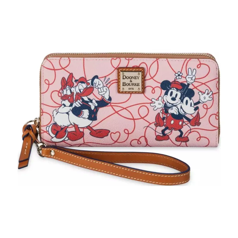 Disney Cotton Wallet Women's Pink-0