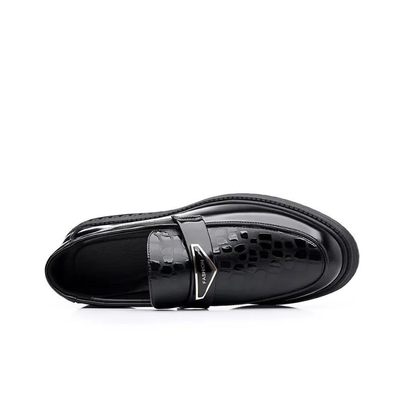 JIETEGONGYANG Dress Shoes Men's Black-4