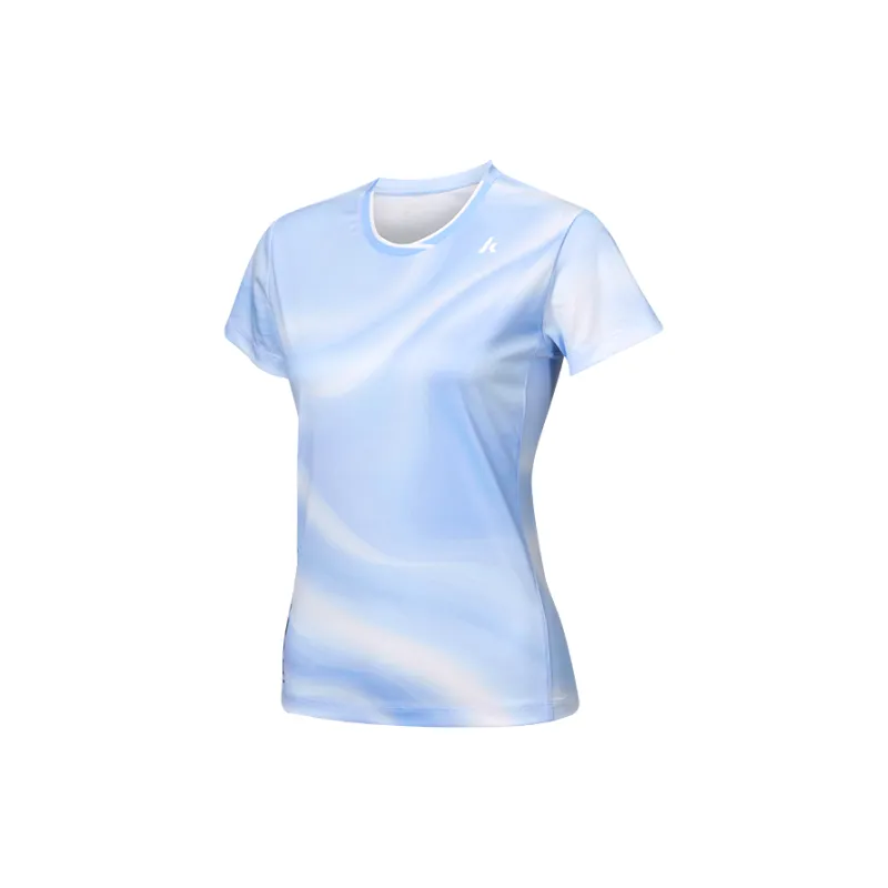 Kawasaki Badminton Clothing Unisex Snowflake Blue/Phantom Gray-1