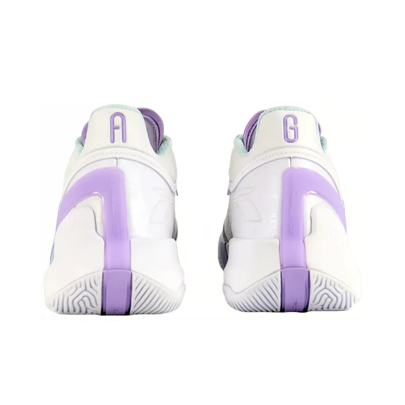 361° AG3 Basketball Shoes Men Low Top White Pink-2