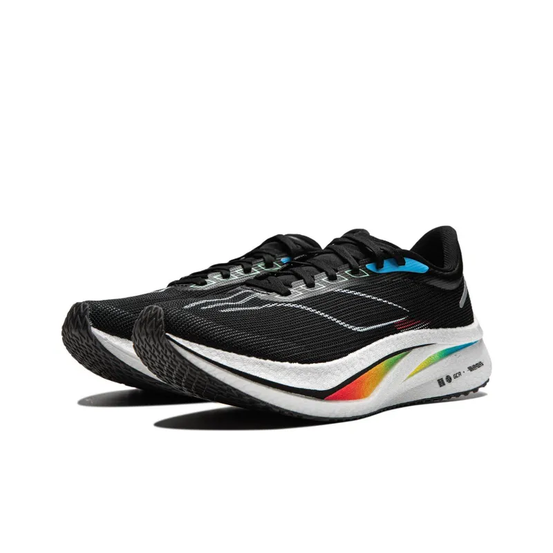 LINING Feidian 4 Challenger Running Shoes Women's Low Top Black-2