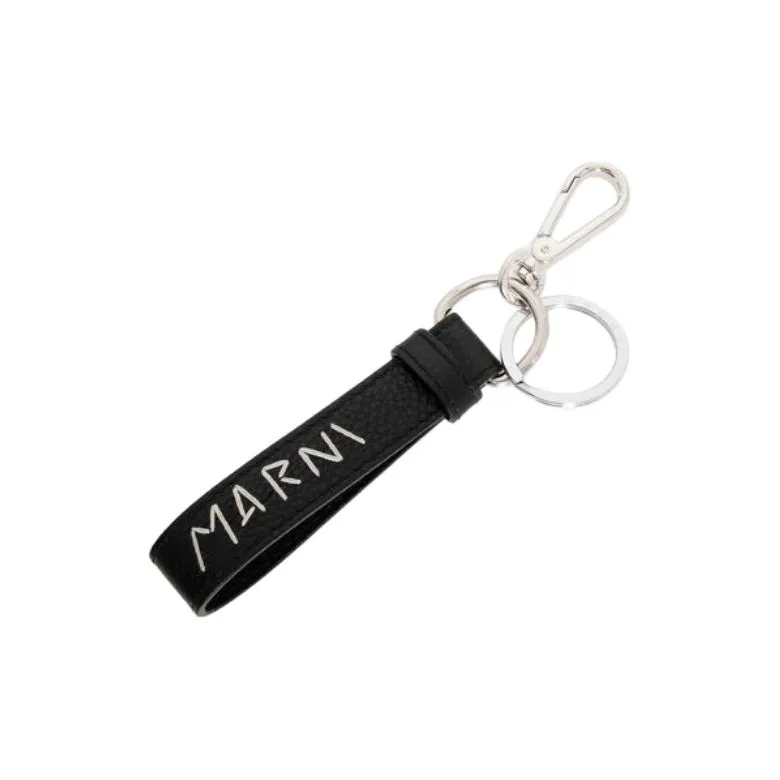 MARNI Logo Embroidery Keyring-3