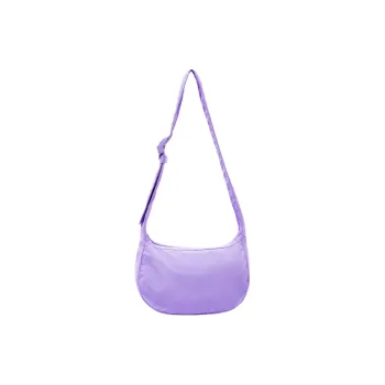 COS Polyamide Saddle Bag, Shoulder Bag, Crossbody Bag Medium Size Unisex Lilac Color
