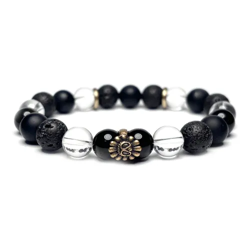 MOUNTAINS AND MANS Volcanic Stone Bracelets Men's
