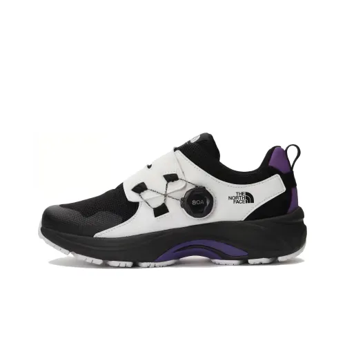 THE NORTH FACE Outdoor Shoes Unisex Low-Top Black/White Purple