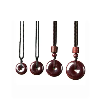 Octave Space Reconstructed Cinnabar Pendants Unisex