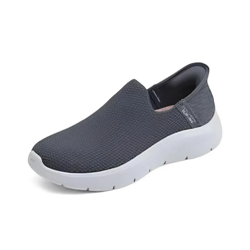 Skechers Hands Free Slip Ins Cushioning Wear Resistant Low Top Casual Shoes Women's Gray-2
