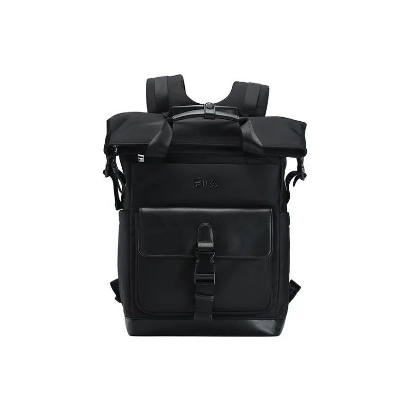 FILA Fabric Backpack Regular Men's Army Green Gray/Jet Black-0