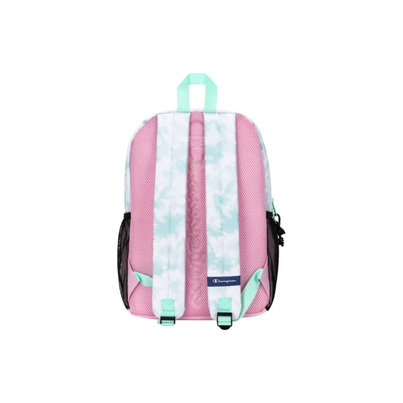 Champion Polyester Backpack Regular Women's Blue Pink-2