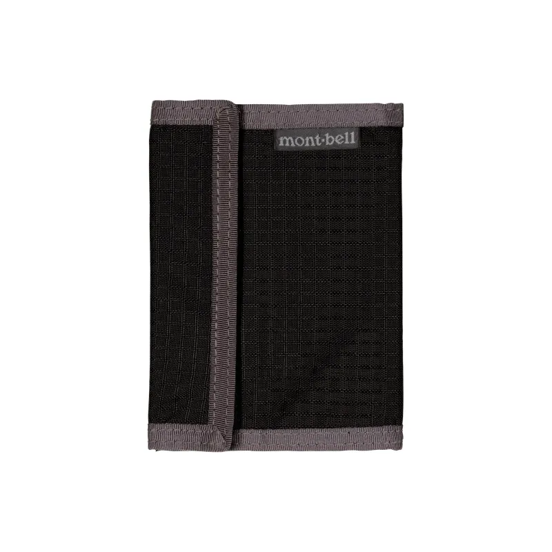 MONTBELL Nylon Wallet Unisex Black-0