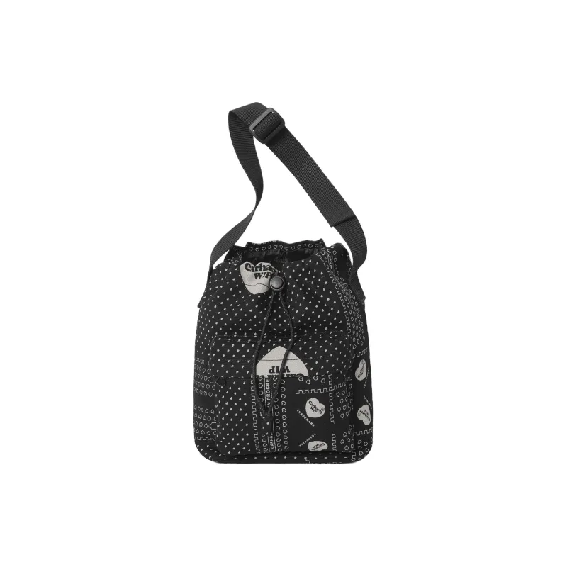Carhartt WIP Cotton Canvas Shoulder Bag Canvas Bag Regular Men's Black-0