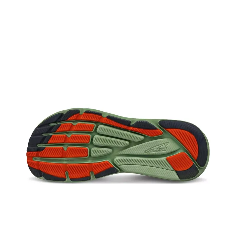 Altra Via Olympus Cushioning Anti Slip And Wear Resistant Low Top Training Running Shoes Men's White Green Red-4