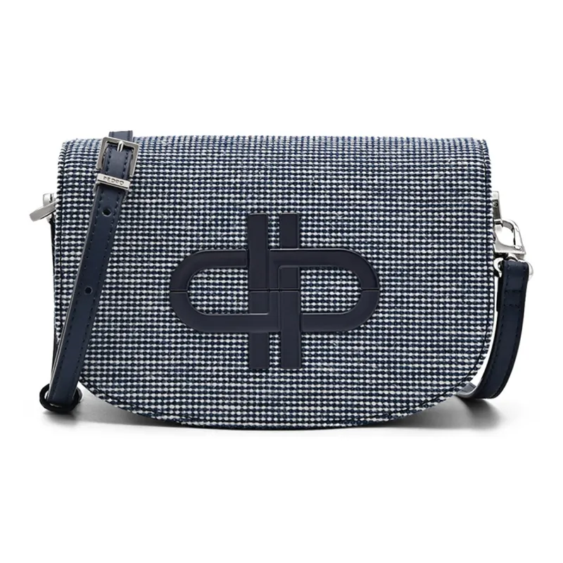 PEDRO Icon Series Cow Leather Crossbody Bag, Shoulder Bag Women's Dark Blue-2