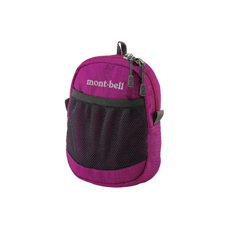 MONTBELL Nylon Sling Bag, One Shoulder, Crossbody, Fanny Pack Unisex Dark Purple Red-0