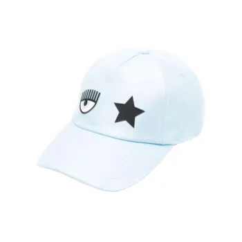 CHIARA FERRAGNI Polyester Baseball Caps Women's Blue