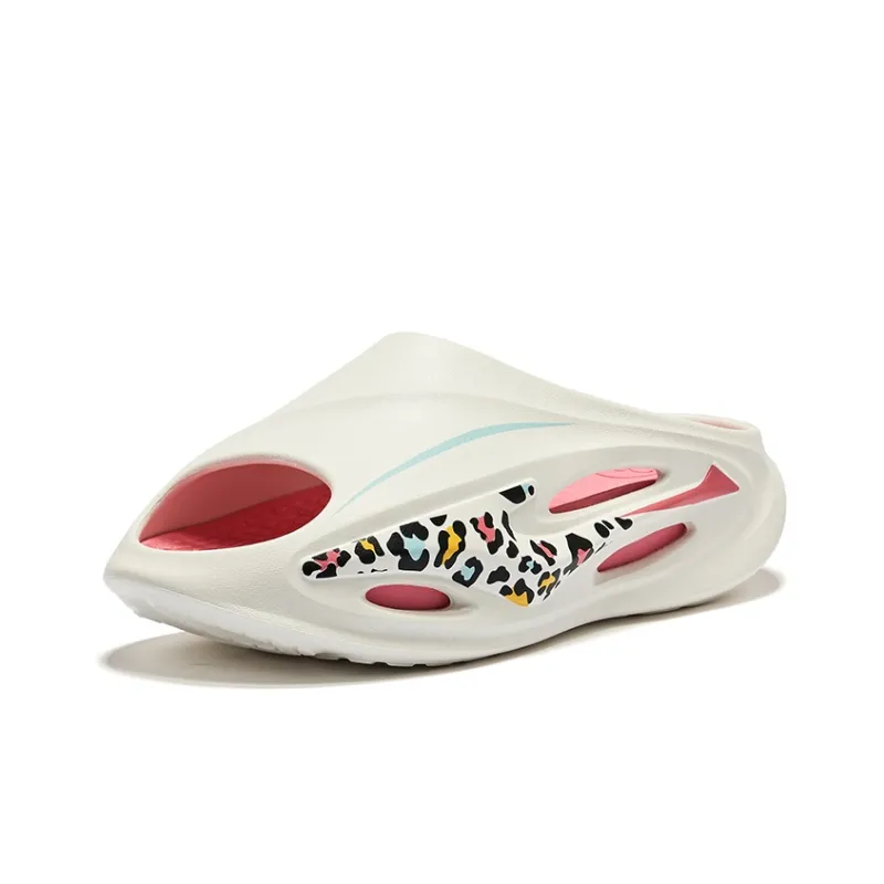 Erke Infinite Lite EVA Quiet Slide Slippers Men's Pink Leopard-2