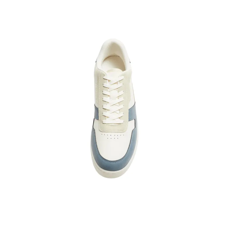 ZARA Low-Top Skateboard Shoes Men's Marine Blue-2